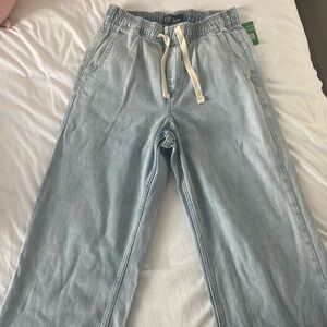 Gap Drawstring Jeans NWT